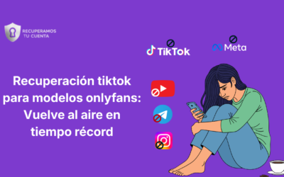 Recuperación tiktok para modelos onlyfans: Vuelve al aire en tiempo récord